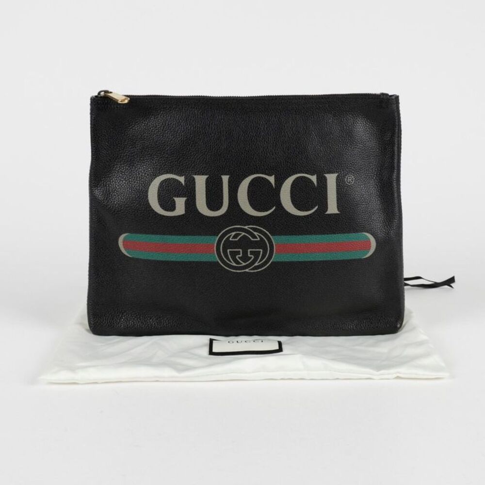 Logo Print Portfolio Clutch